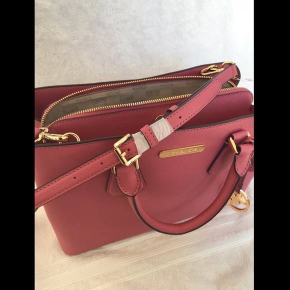 🌸 Michael Kors large satchel purse 🌸 - Picture 7 of 8